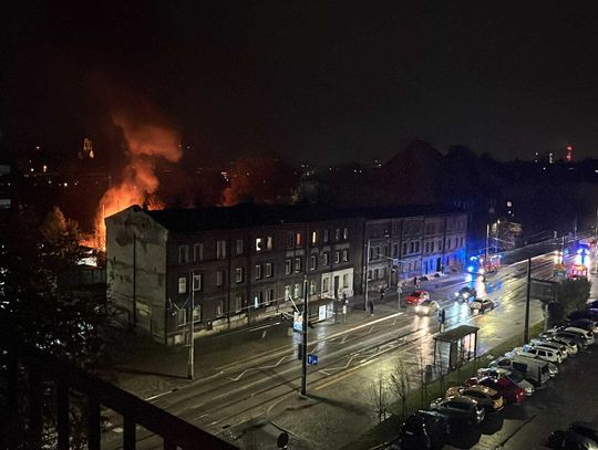 Pożar altany przy ulicy 3 Maja