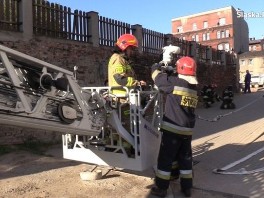 Pożar i ewakuacja szpitala