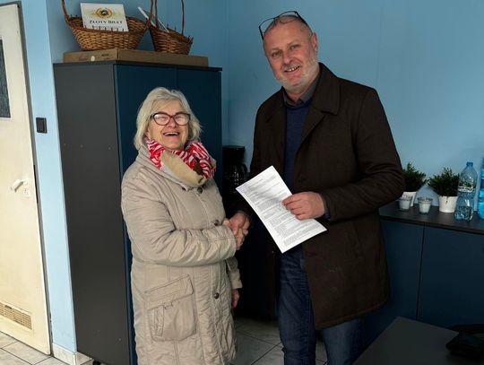 Prezydenckie Stowarzyszenie udostępni lokal Radzie Seniorów. Michał Mołdrzyk i Zofia Pogoda złożyli podpisy