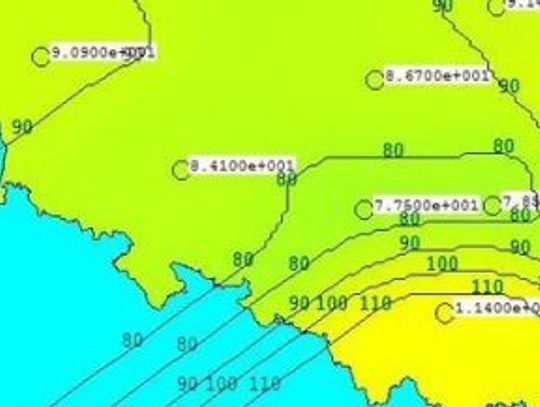 Promieniotwórczy izotop nad Polską