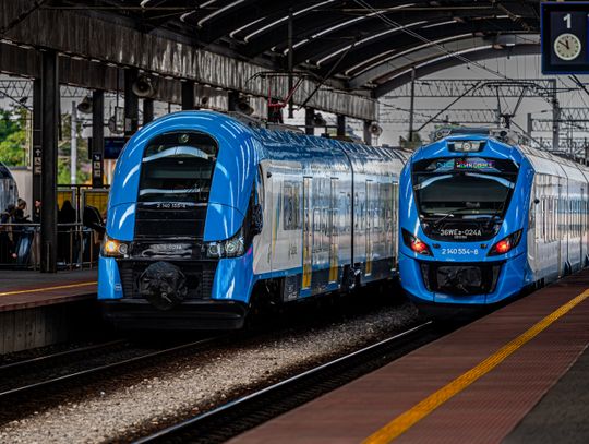 Przebudowa katowickiego węzła kolejowego wpływa na punktualność pociągów Kolei Śląskich