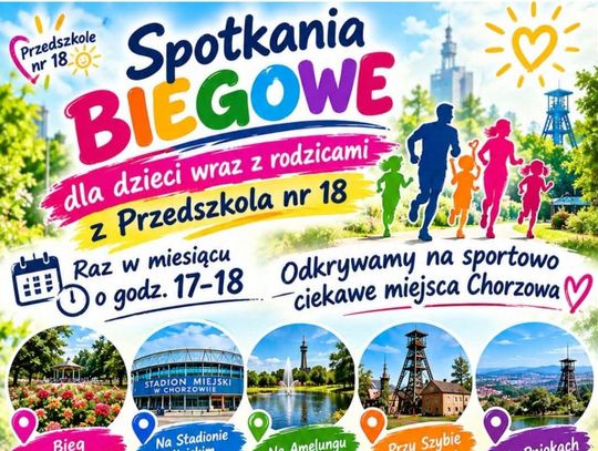 Przedszkolaki postawią swoje pierwsze biegowe kroki. W Chorzowie rusza nowa inicjatywa