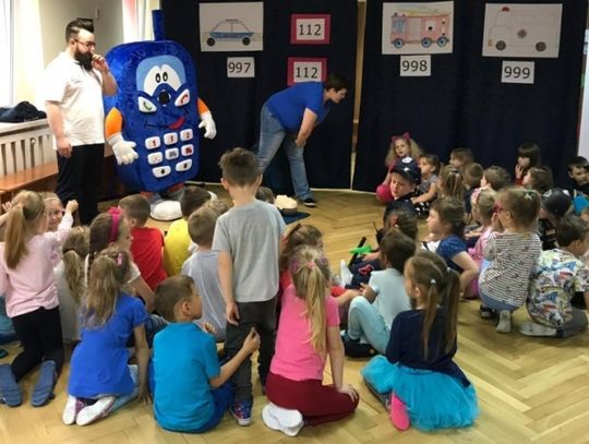 Przedszkolaki wiedzą jak korzystać z numeru 112