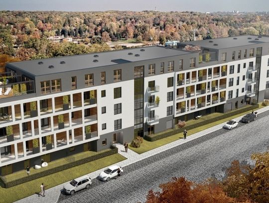 Przy ul. Parkowej powstaje nowy apartamentowiec