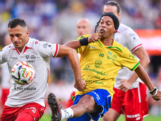 Ronaldinho Show na Superauto.pl Stadion Śląski w Chorzowie. Grad bramek i świetne widowisko! [ZDJĘCIA]