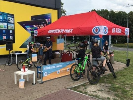 Rowerem bezpiecznie do Parku Śląskiego