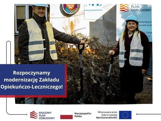 Rozpoczyna się rozbudowa Zakładu Opiekuńczo-Leczniczego w Świętochłowicach Rozpoczyna się rozbudowa Zakładu Opiekuńczo-Leczniczego w Świętochłowicach