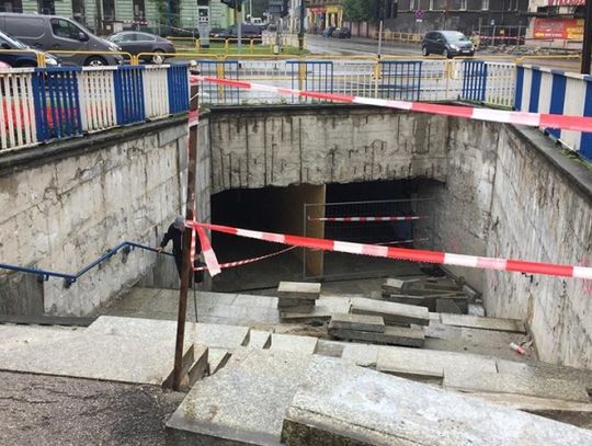 Rusza remont przejścia podziemnego na "Flocie"