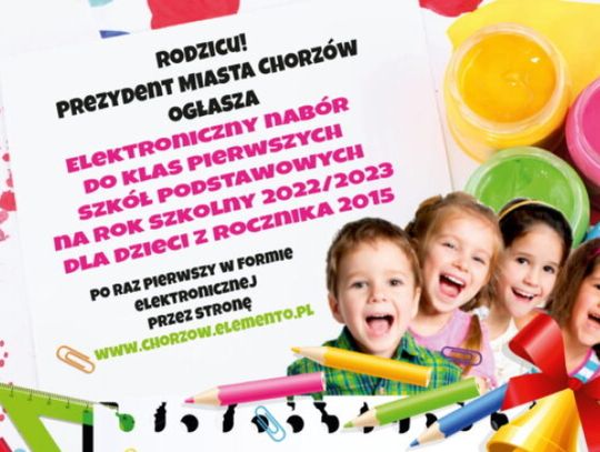 Ruszył nabór do chorzowskich szkół podstawowych
