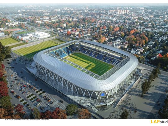 Ruszył przetarg na budowę Stadionu przy Cichej 6! Ruszył przetarg na budowę Stadionu przy Cichej 6!