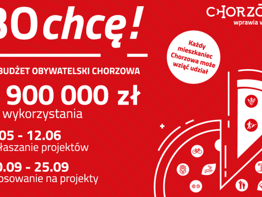 Ruszyła 10. edycja chorzowskiego Budżetu Obywatelskiego