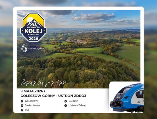 Ruszyła Kolej na Beskidy – na pierwszą wycieczkę z Kolejami Śląskimi w maju zostały ostatnie miejsca