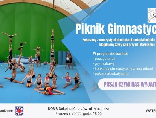 Sala sportowa przy ulicy Mazurskiej zyska patrona. Nad gimnastykami czuwać będzie Magdalena Śliwa