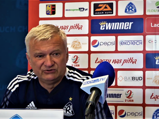 Skrobacz: Mam nadzieję, że ten mecz pozytywnie zweryfikuje nas, jako zespół. Już jutro spotkanie Ruchu z Chojniczanką