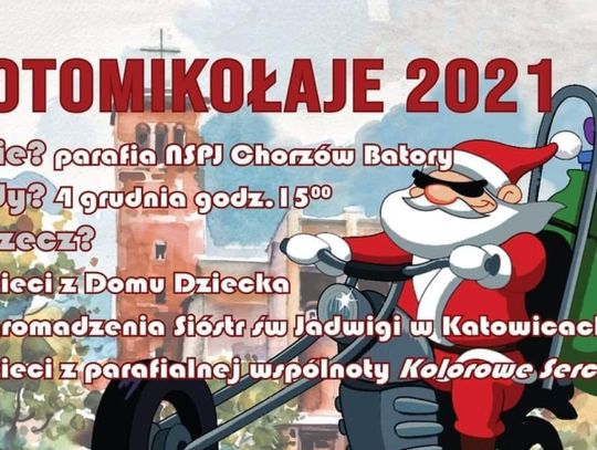 Śląscy motocykliści jako Motomikołaje po raz kolejny wspierają dzieciaki