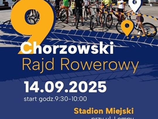 Sportowy Chorzów czyli Chorzowski Rajd Rowerowy w ramach Narodowego Dnia Sportu