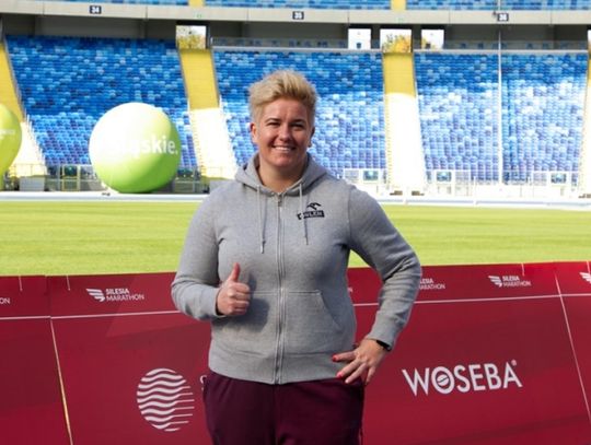 Spotkanie z Anitą Włodarczyk na Stadionie Śląskim