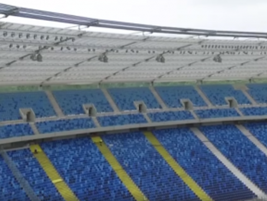 Stadion Śląski na finiszu [VIDEO]