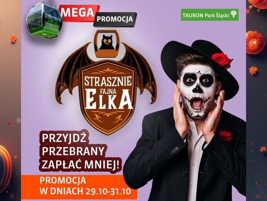 Strasznie fajne Halloween w TAURON Parku Śląskim! Elka kusi upiorną promocją