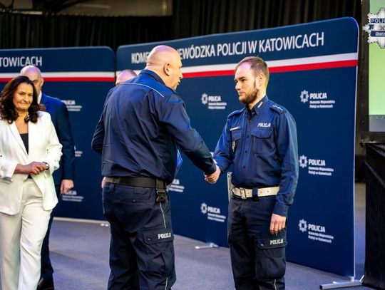 Sukces chorzowskiego policjanta! Zajął wysokie miejsce w prestiżowym konkursie wojewódzkim