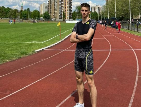 Świetny wynik 19-latka na stadionie lekkoatletycznym w Chorzowie