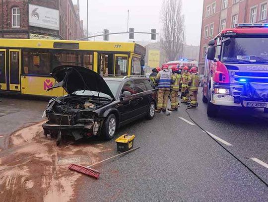 Sylwester i Nowy Rok na chorzowskich drogach