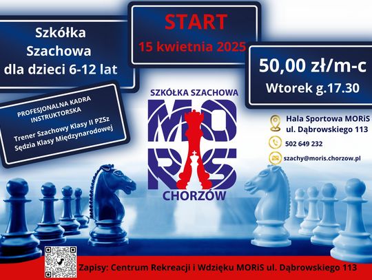 Szkółka Szachowa dla najmłodszych w Chorzowie! Zapisy trwają, a pierwsze zajęcia już we wtorek!