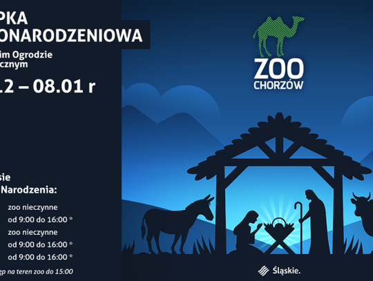 Szopka bożonarodzeniowa w chorzowskim zoo. Tym razem bez żywych zwierząt!