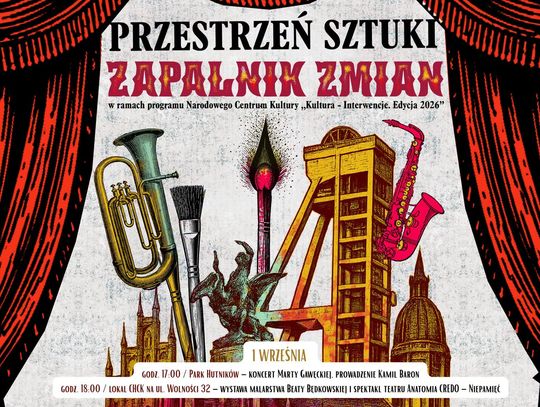 Sztuka wychodzi na ulice Chorzowa! We wrześniu rusza nowy projekt