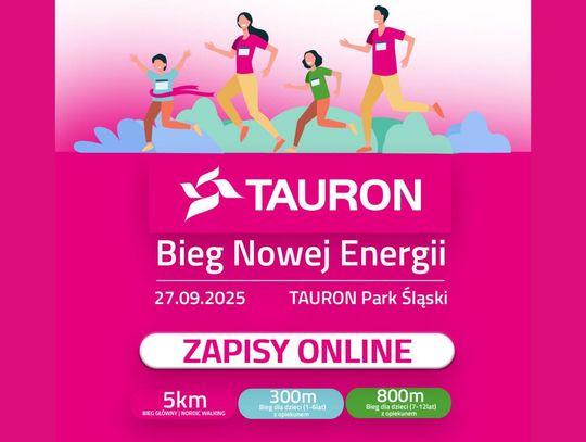 TAURON Bieg Nowej Energii – Aktywna jesień w TAURON Parku Śląskim