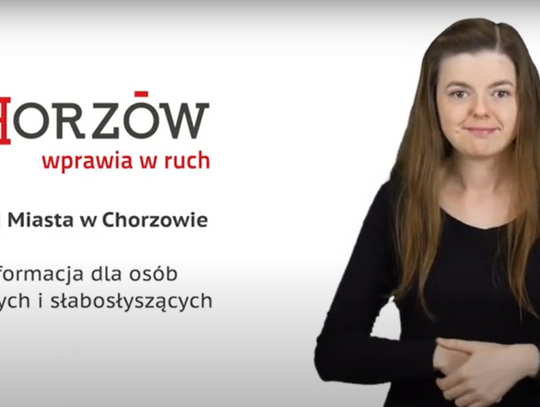 Tłumacz on-line języka migowego działa w Urzędzie Miasta w Chorzowie