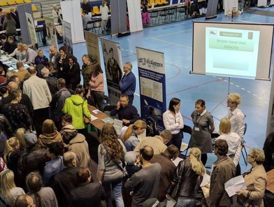 Tłumy na Targach Pracy