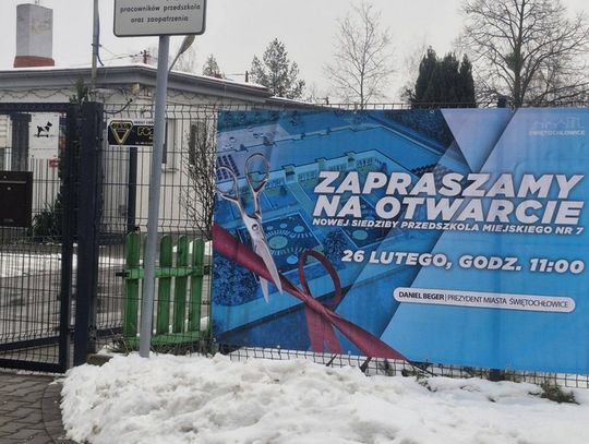 To będzie najnowocześniejsze przedszkole w Świętochłowicach? Otwarcie już 26 lutego!