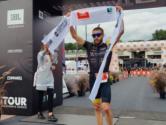 Tomasz Brembor z Chorzowa Mistrzem Polski w triathlonie. 