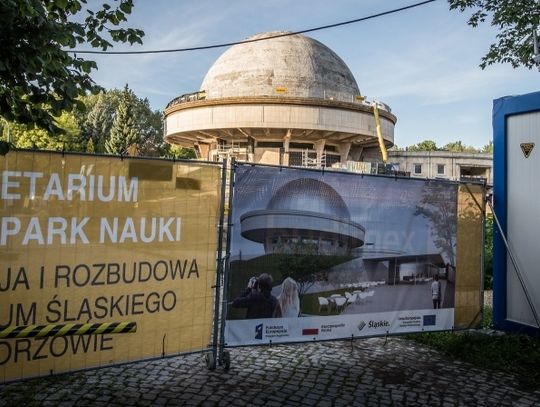 Trwa modernizacja Planetarium Śląskiego
