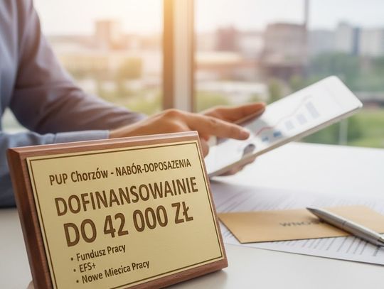 Trwa nabór na doposażenie stanowiska pracy w Powiatowym Urządzie Pracy w Chorzowie! Przedsiębiorcy mogą otrzymać nawet 42 000zł!