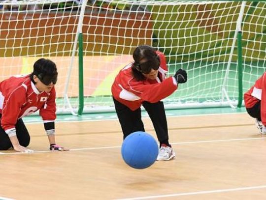 Turniej goalball w Chorzowie