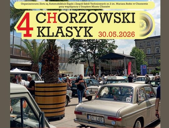 Ulicami miasta przejadą zabytkowe pojazdy. Przed nami 4. Chorzowski Klasyk Ulicami miasta przejadą zabytkowe pojazdy. Przed nami 4. Chorzowski Klasyk