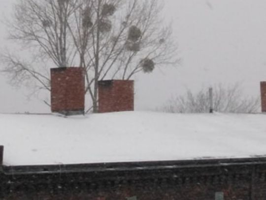 Usuwanie sopli i śniegu z dachów 