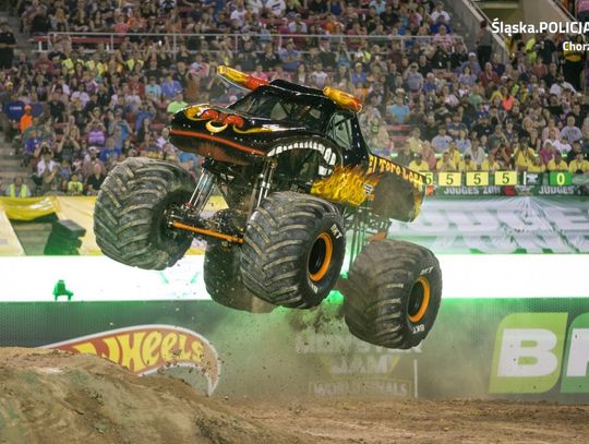 Utrudnienia w ruchu podczas Monster Jam