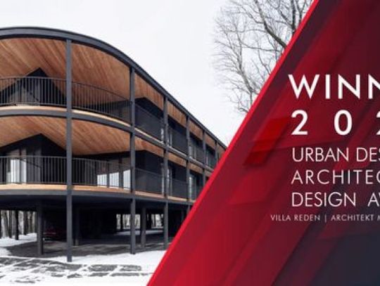 Villa Reden zwycięzcą w konkursie Urban Design & Architecture Design Awards 2022