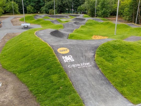 W Chorzowie powstał nowy pumptrack! Oficjalne otwarcie toru odbędzie się już jutro