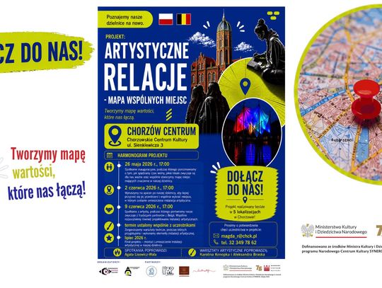 W Chorzowie rusza nowy projekt. Uczestnicy stworzą mapę wspólnych miejsc W Chorzowie rusza nowy projekt. Uczestnicy stworzą mapę wspólnych miejsc
