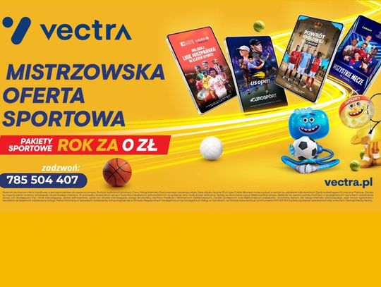 W Chorzowie Vectra ruszyła z ofertą „Rok za 0 zł”. Sport i komórka bez opłat przez 12 miesięcy!