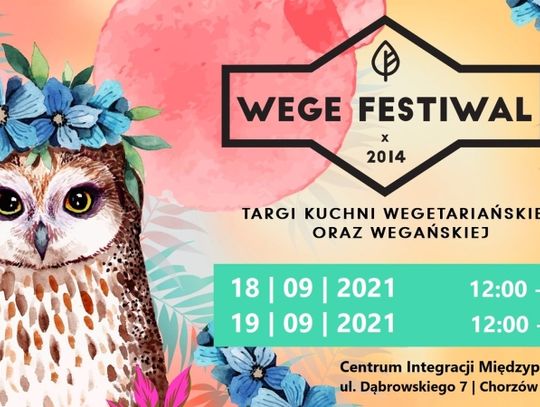 W przyszły weekend Wege Festiwal w Centrum Integracji Międzypokoleniowej