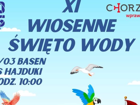 W sobotę Wiosenne Święto Wody. Zostało jeszcze kilka wolnych miejsc!