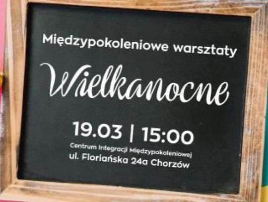 Weź udział w warsztatach wielkanocnych!