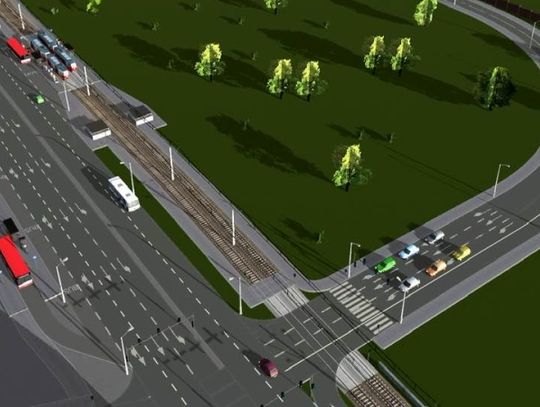 Widzieliście już projekt nowego węzła komunikacyjnego przy ulicy Katowickiej i Metalowców?  [WIZUALIZACJE]