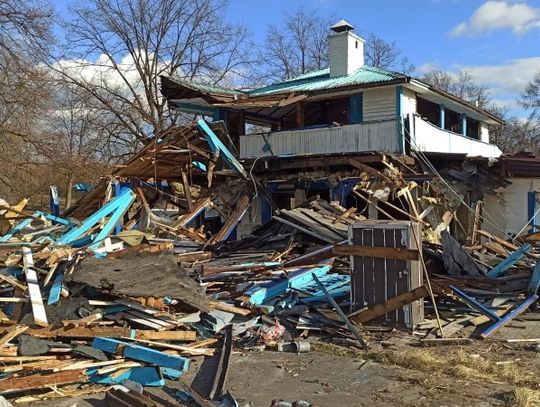 Wioska Rybacka wyburzona