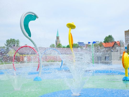 Wodny plac zabaw prezentem na Dzień Dziecka